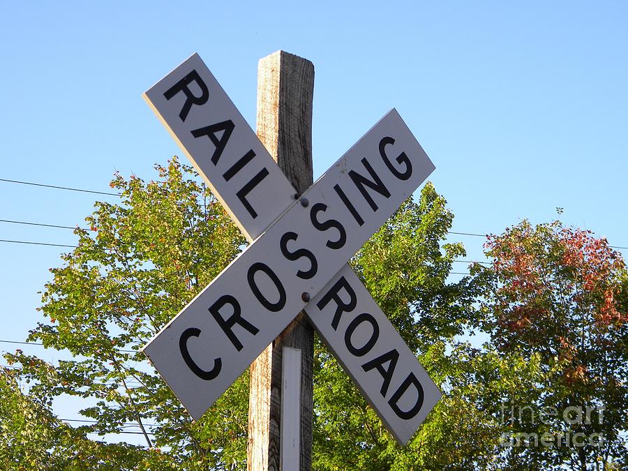 RAIL ROAD SIGN